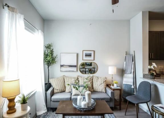 Living room with sofaat Emerson at Buda, Buda, TX, 78610