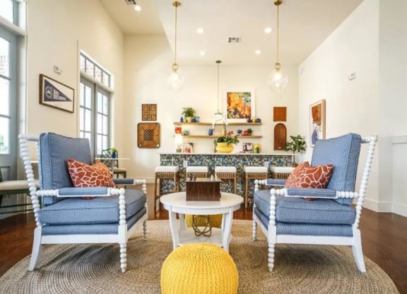 Living and Kitchen view at Emerson at Buda, Buda, Texas