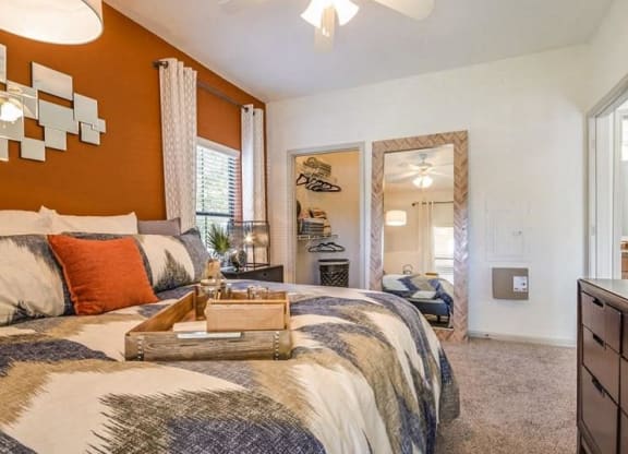 Celling Fan In Bedroom at Teravista, Round Rock, 78665