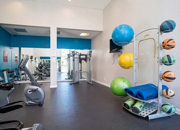 Fitness Center at Parc @ 5 Apartments, Downey