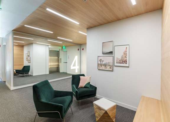 Lobby area at the perch, California, 90065