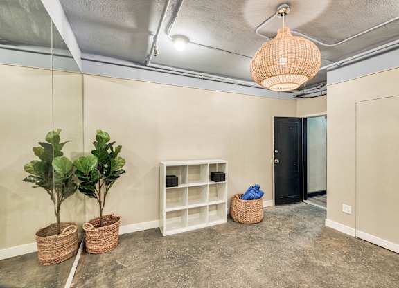 Yoga room