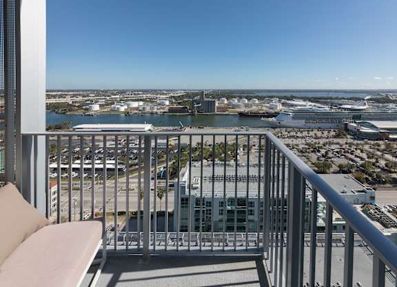 Skyhouse Channelside’s downtown location is enhanced by water views.
