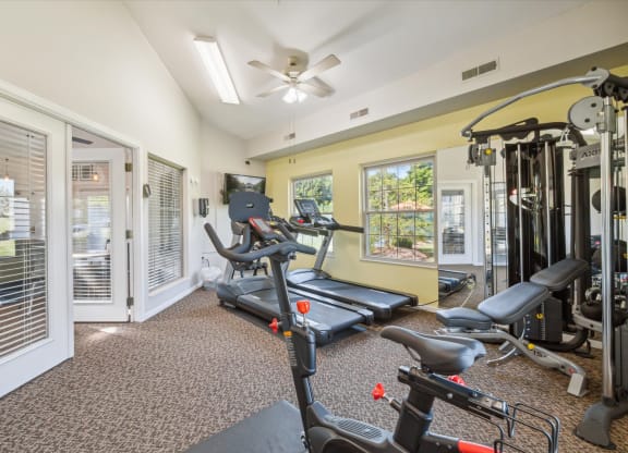 Fitness Center with Cardio Equipment