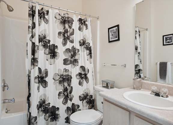 Bathroom with Modern Finishes