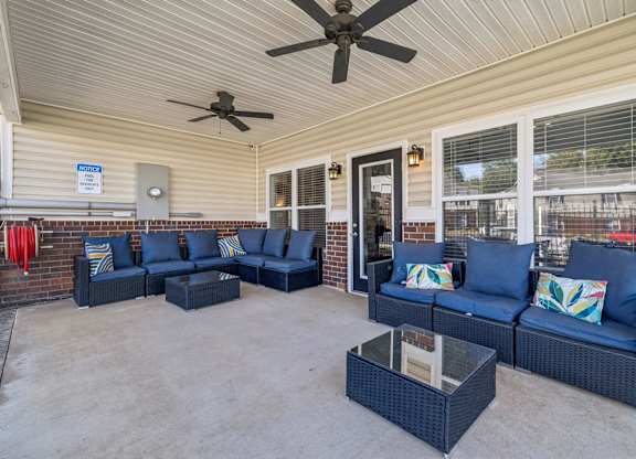 Outdoor Lounge with Furniture