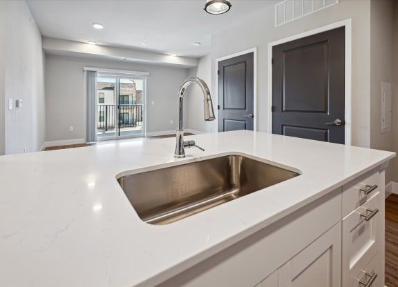 Expansive Kitchen Island