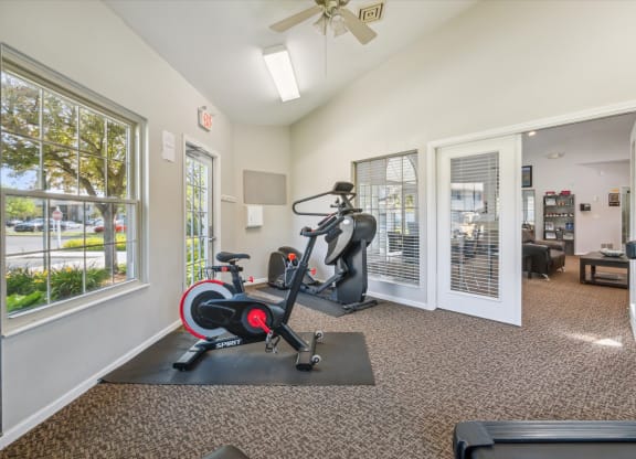 Fitness Center with Cardio Equipment
