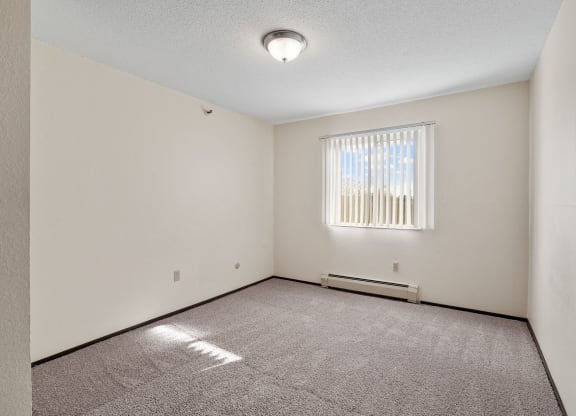 Bedroom with Overhead Lighting