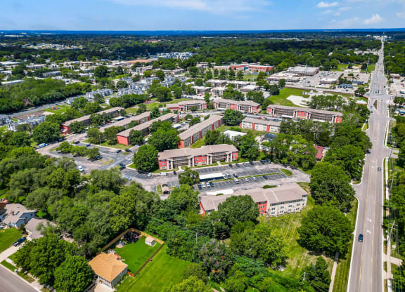 Aerial View of Retreat of Shawnee