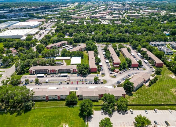 Aerial View of Retreat of Shawnee