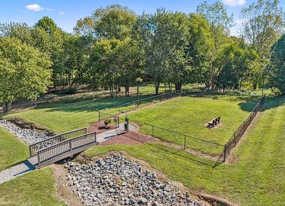 Aerial View of Dog Park