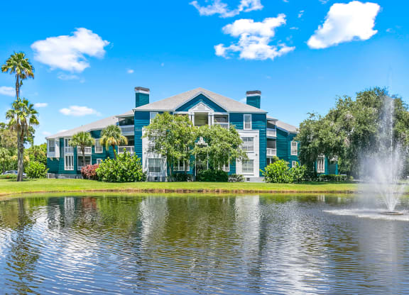 Scenic Pond Views From Apartment Homes