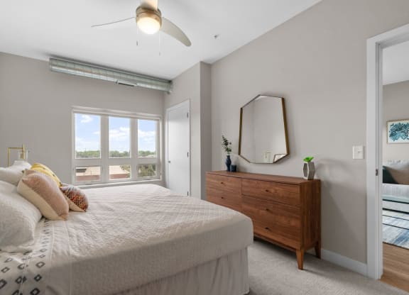 Bedroom with Abundant Natural Light