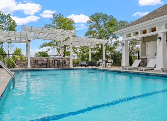 Sparkling Outdoor Pool