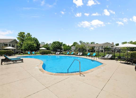 Outdoor Pool with Sundeck