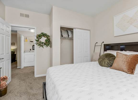 Bedroom with Large Closet