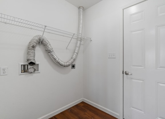 Closet with Built-In Shelving