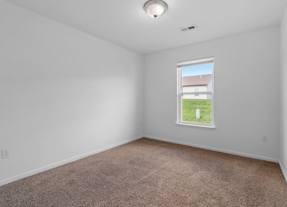 Bedroom with Plush Carpeting