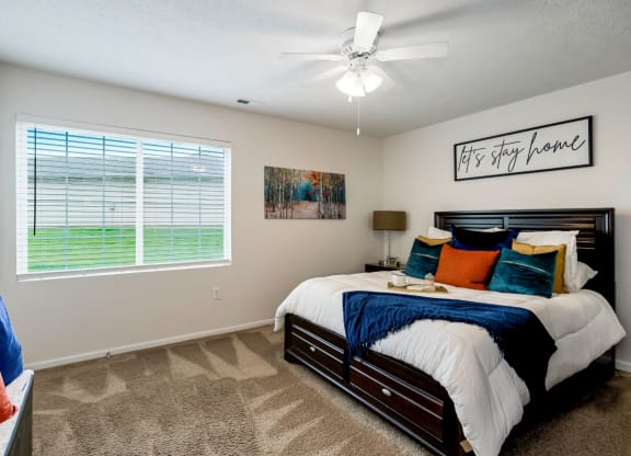 Bedroom with Abundant Natural Light