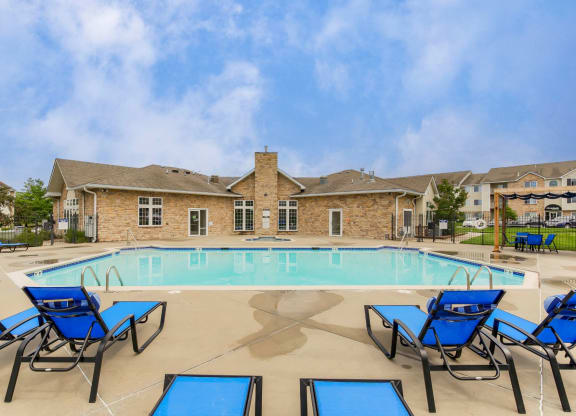 Outdoor Pool with Sundeck