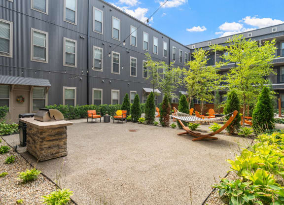 Courtyard with Grilling Area