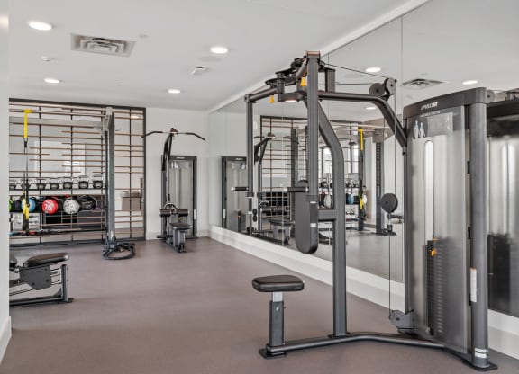 Fitness Center with Machines