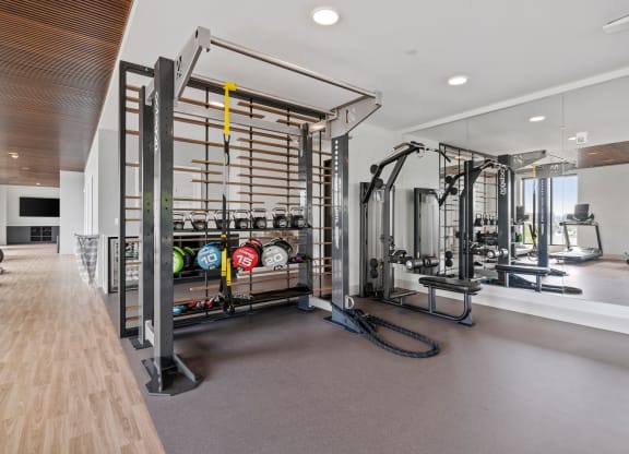 Fitness Center with Machines