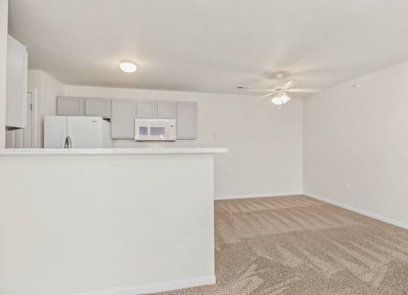 Dining Area with Plush Carpeting