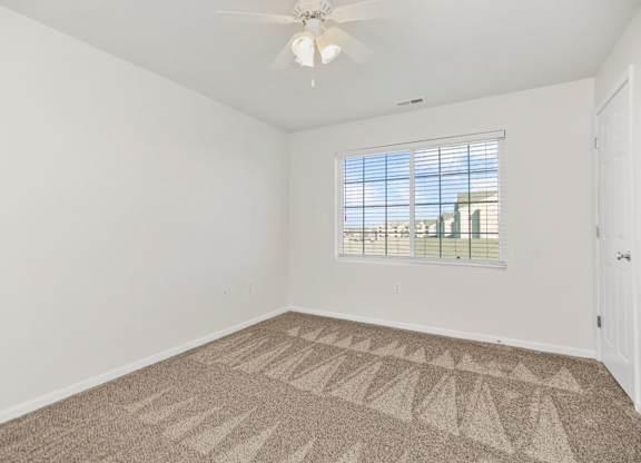 Bedroom with Plush Carpeting