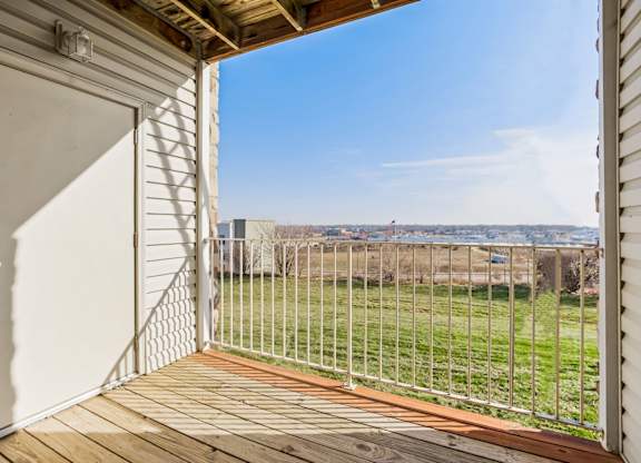Balcony with Wooded Views
