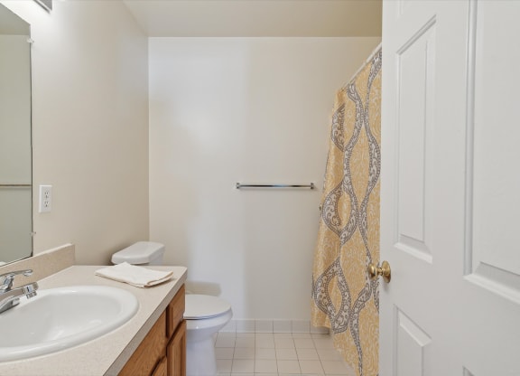 Bathroom with Modern Finishes