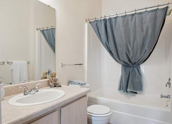 Bathroom with Modern Finishes