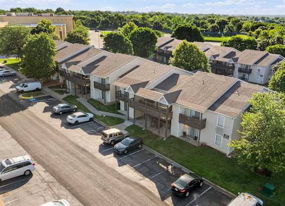Aerial View of Park at Olathe Station
