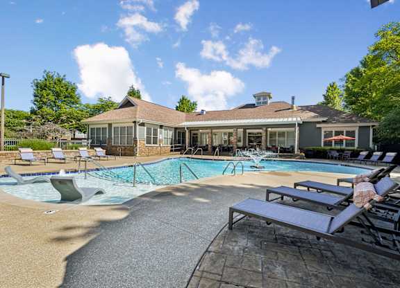 Outdoor Pool with Sundeck