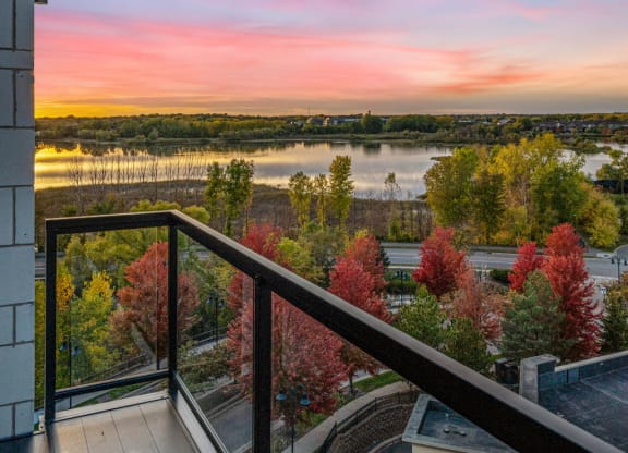 Balcony with Wooded Views