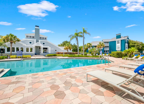 Spacious Pool Sundeck