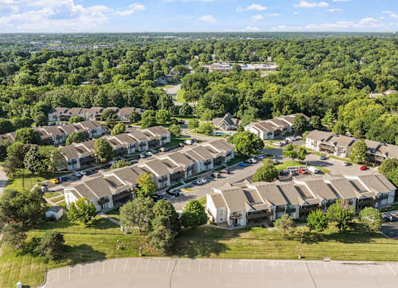 Aerial View of Park at Olathe Station