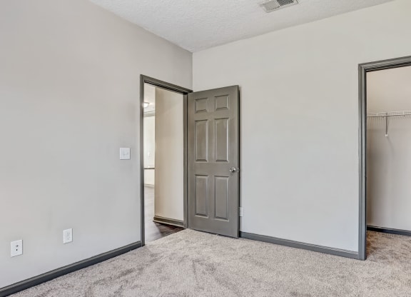 Bedroom Featuring Tall Ceilings