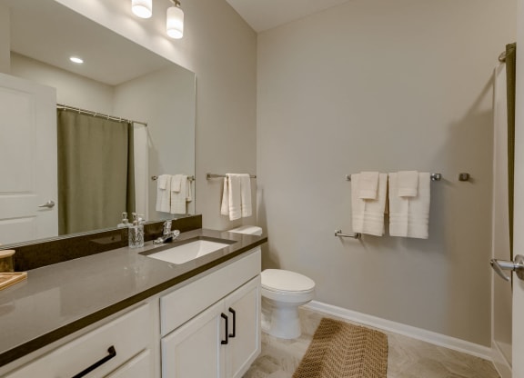 Bathroom with Modern Finishes