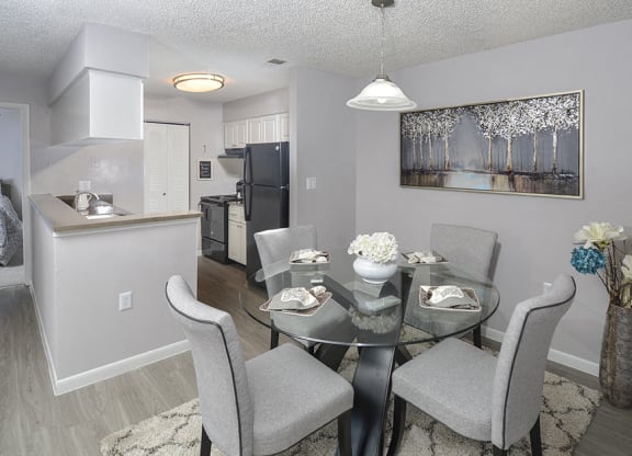 Updated Dining and Kitchen Area
