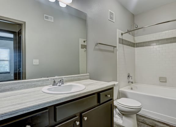 Bathroom With Large Vanity