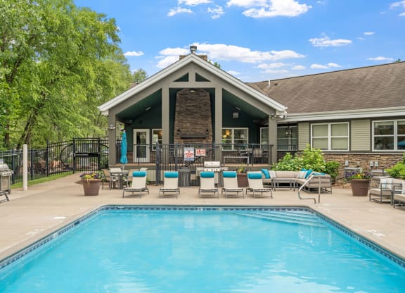 Outdoor Pool with Sundeck