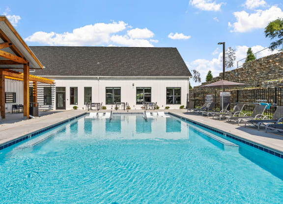Outdoor Pool with Sundeck