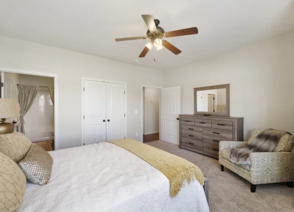 Bedroom with Bathroom Access
