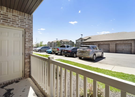 Patio with Railing