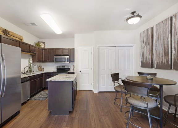 Kitchen with Separate Dining Area