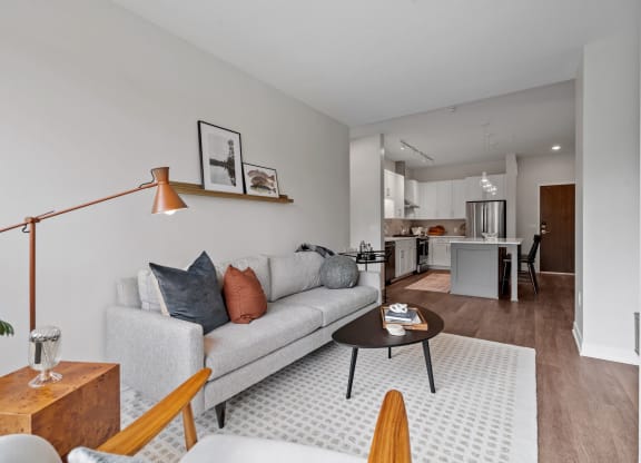 Open-Concept Living Area