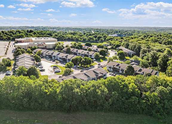 Aerial View of Park at Olathe Station