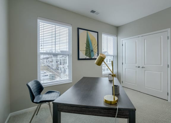 Bedroom with Office Space